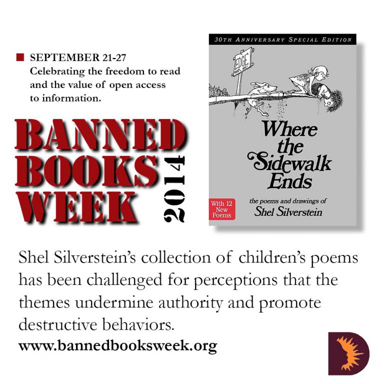 Banned Book Week Where The Sidewalk Ends The Hub