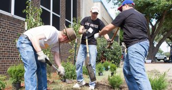 Texas Instruments volunteers spruce up inside and out at Ireland Elementary