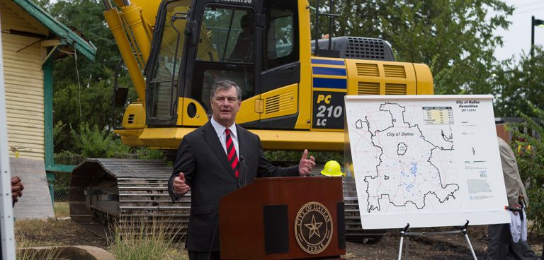 Operation Crackdown: Mayor joins students in demolition of drug house Operation Crackdown: Mayor joins students in demolition of drug house