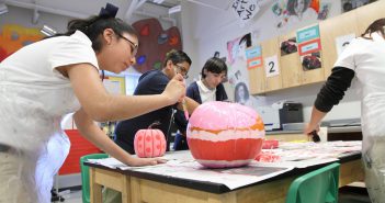 VIDEO: Students go pink in support of breast cancer awareness