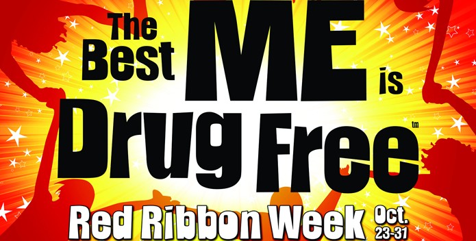 Kids celebrate being drug-free during Red Ribbon Week