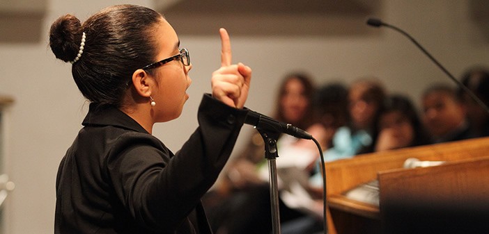 Students talk their way to MLK oratory finals