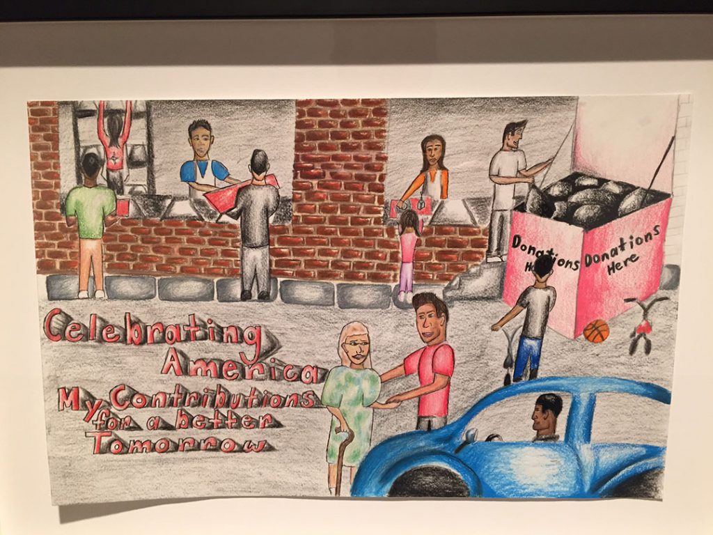 "The Soup Kitchen," by Matthew Sanchez, a seventh-grader at Greiner Exploratory Academy. 