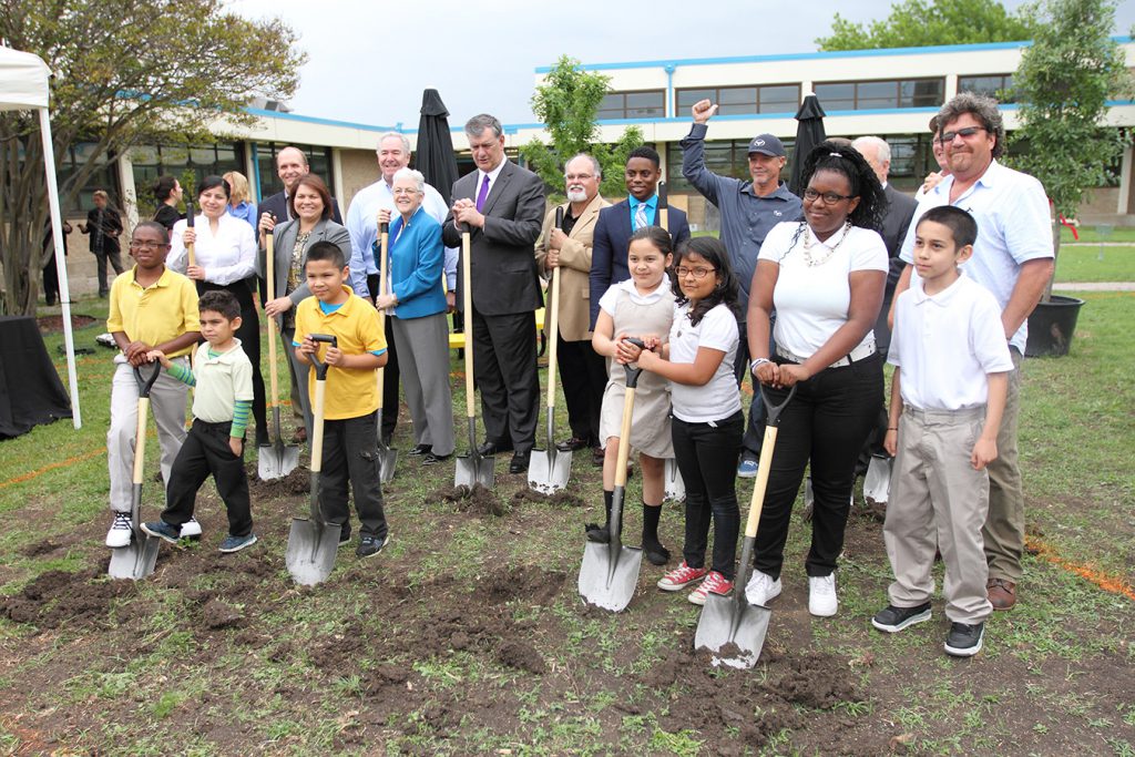 City&#8217;s pledge to save water plants garden at Cochran Elementary