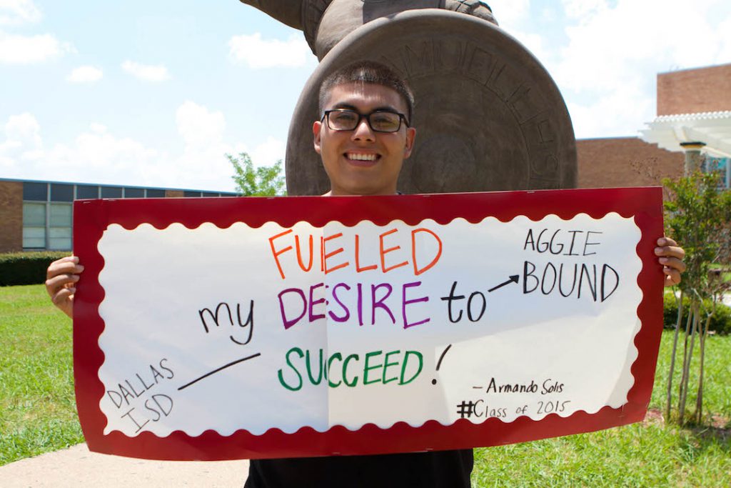 What Dallas ISD means to me: Armando Solis at W.W. Samuell High School