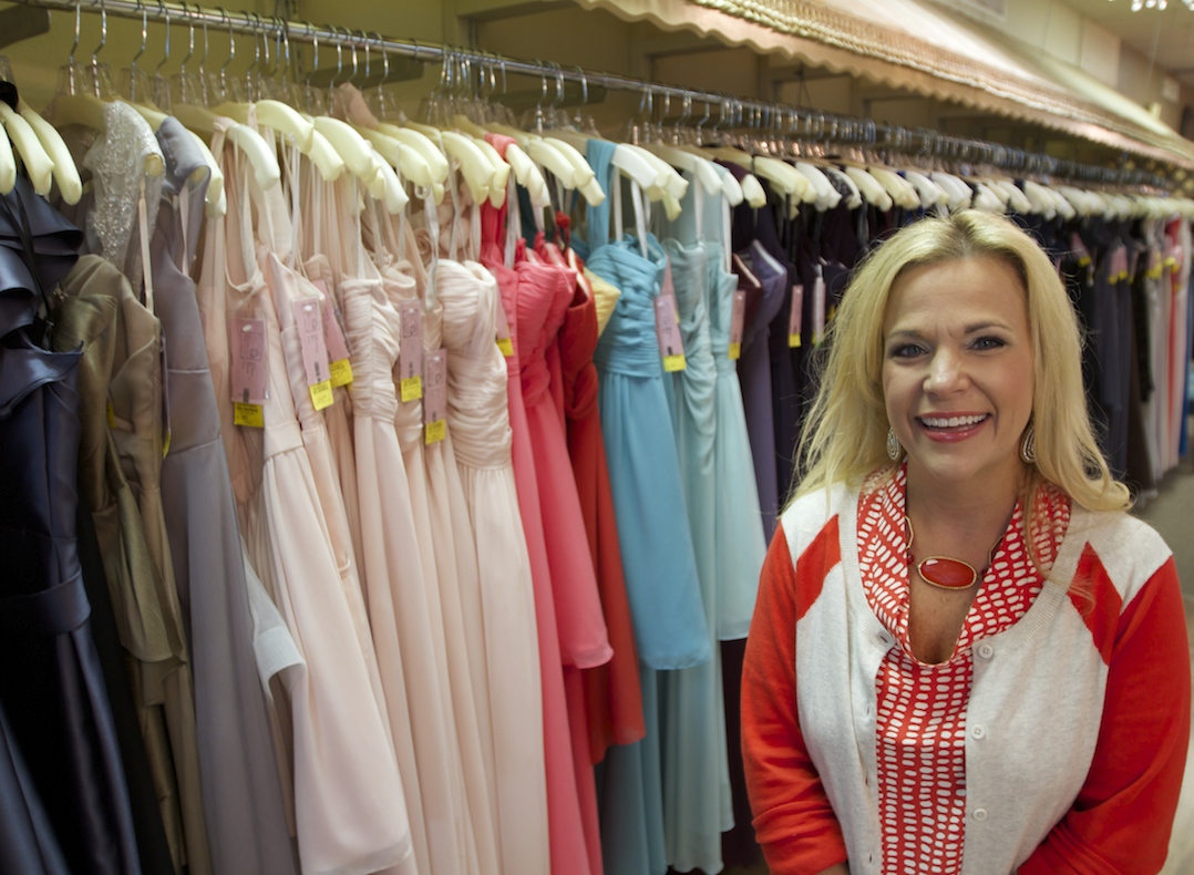 A fairy godmother homecoming dress donation for Sunset students