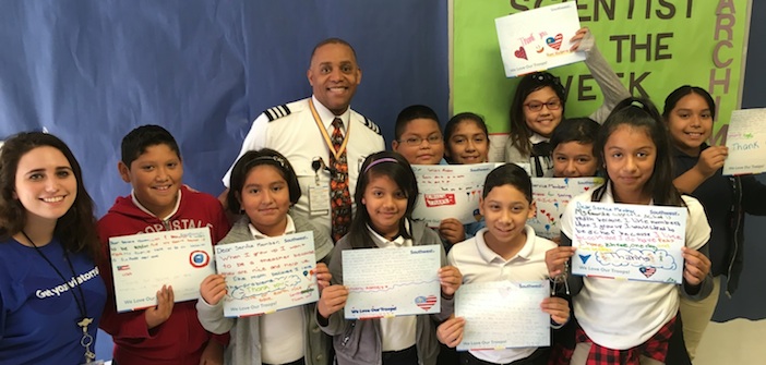 Maple Lawn Elementary students write letters to troops overseas | The Hub