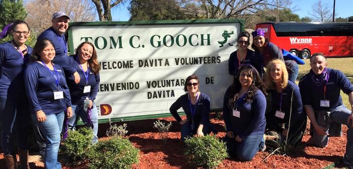 DaVita Rx volunteers help out at Gooch Elementary | The Hub