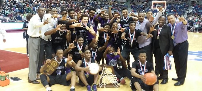 Lincoln boys basketball team celebrates state championship; parade set for Sat., March 26