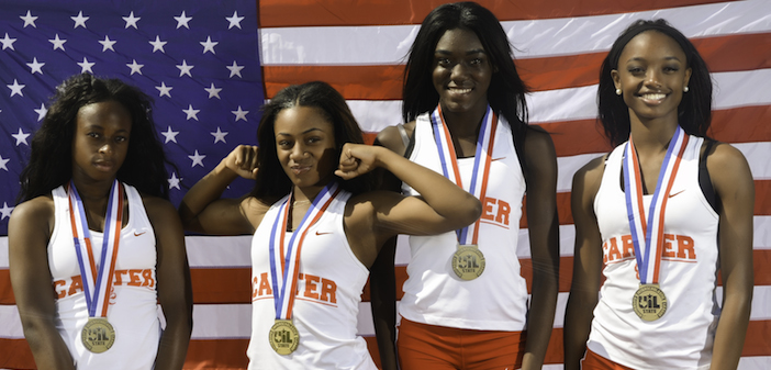 Carter HS Girls 4x100