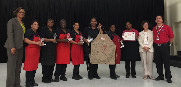 Gonzales Elementary cafeteria team awarded for excellence | The Hub