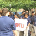 Supporter hopes students’ tour of SMU will plant a seed of inspiration