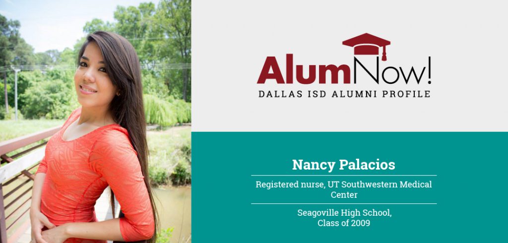 AlumNow: Nancy Palacios exemplifies service through her job