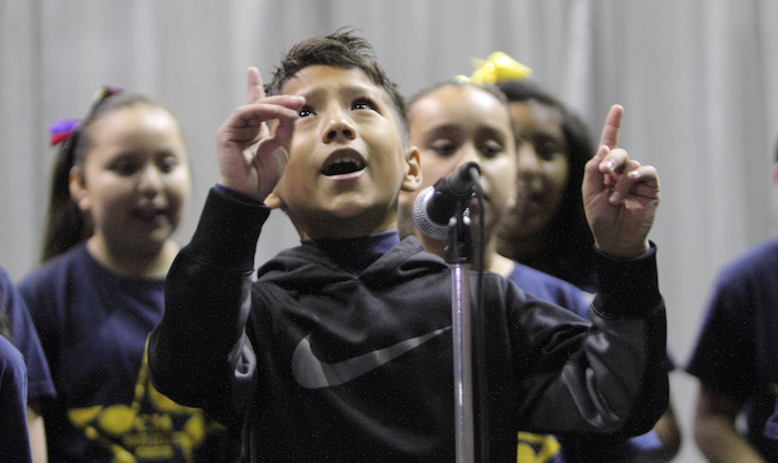 Discover Dallas ISD featured many student performances.