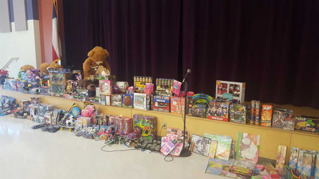 A look at some of the donated toys.