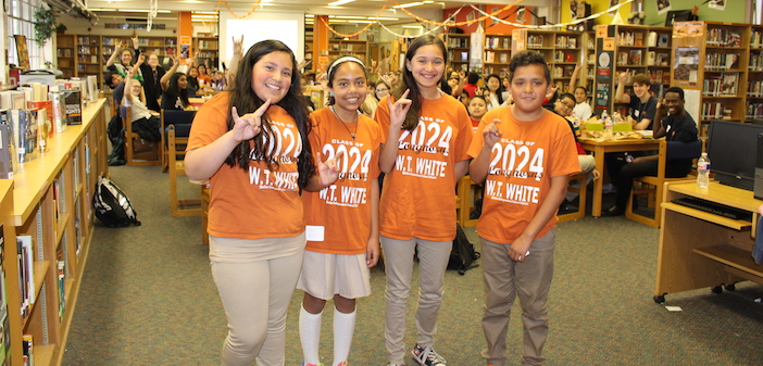 Future W.T. White Longhorns get inside look at the school
