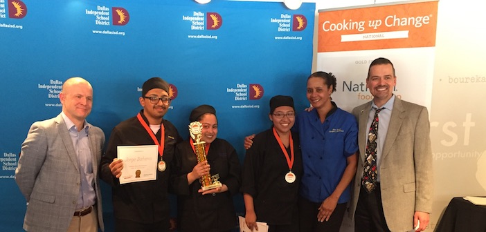 Conrad High School students win Cooking Up Change competition