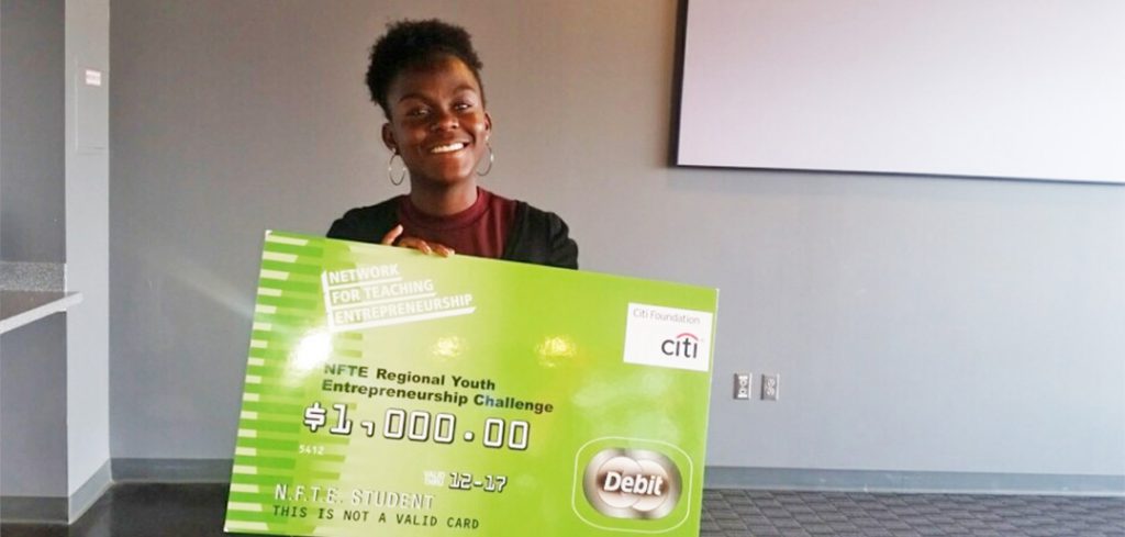 Seagoville P-TECH student&#8217;s business plan nets top honor at Biz Camp
