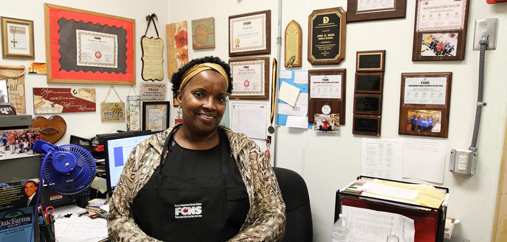 A lifetime of service: Longtime cafeteria supervisor thrives on the job