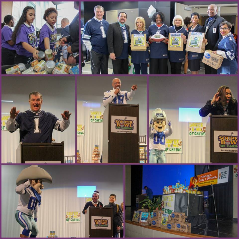 Dade Middle School hosts kickoff for Souper Bowl of Caring to tackle hunger