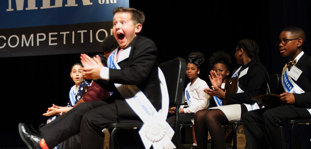 Withers Elementary student takes top prize in MLK Jr. Oratory Competition