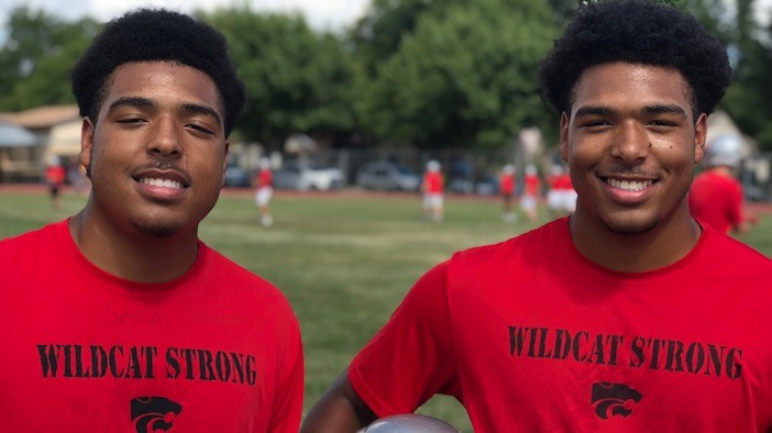 Double Trouble: Two sets of twins help power Woodrow football team