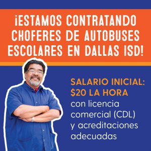 $20 la hora: Dallas ISD sube el salario inicial para conductores de autobús con CDL y credenciales necesarias