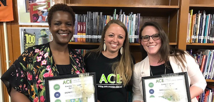 ACE leadership reception recognizes game-changing educators