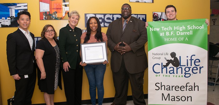 High school government teacher earns LifeChanger of the Year award