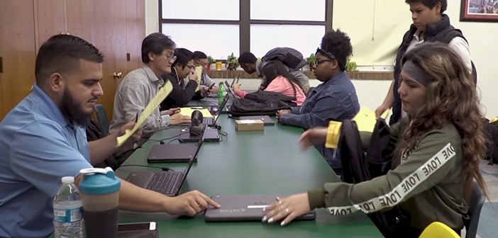 Grant will provide free mobile hotspots to students from six high schools