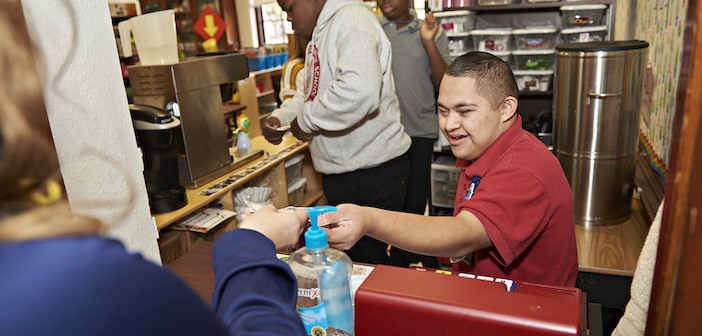 A Woodrow coffee cart is brewing bright futures for students with special needs