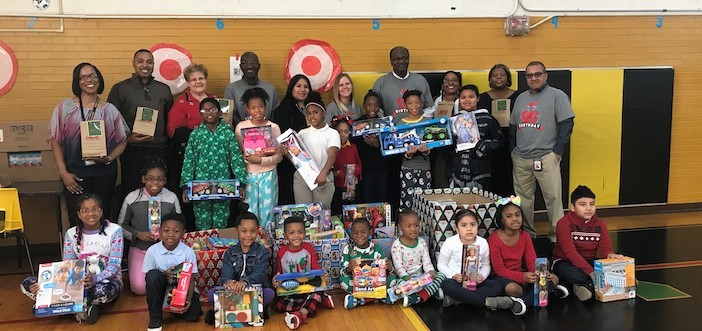 Partners and community leaders step up to help schools and students this holiday season