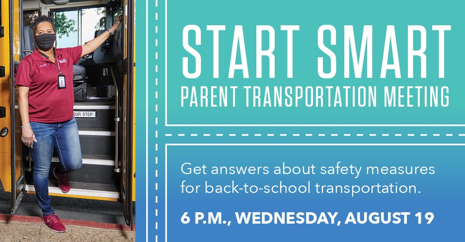 Transportation information session for parents set for Aug. 19