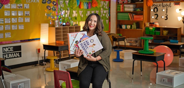 Elementary teacher uses Instagram to inspire her students with diverse literature