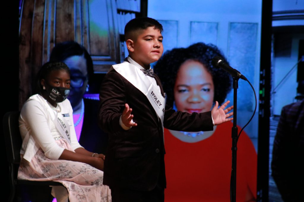 Students share messages of equality and hope in honor of Dr. Martin Luther King Jr.