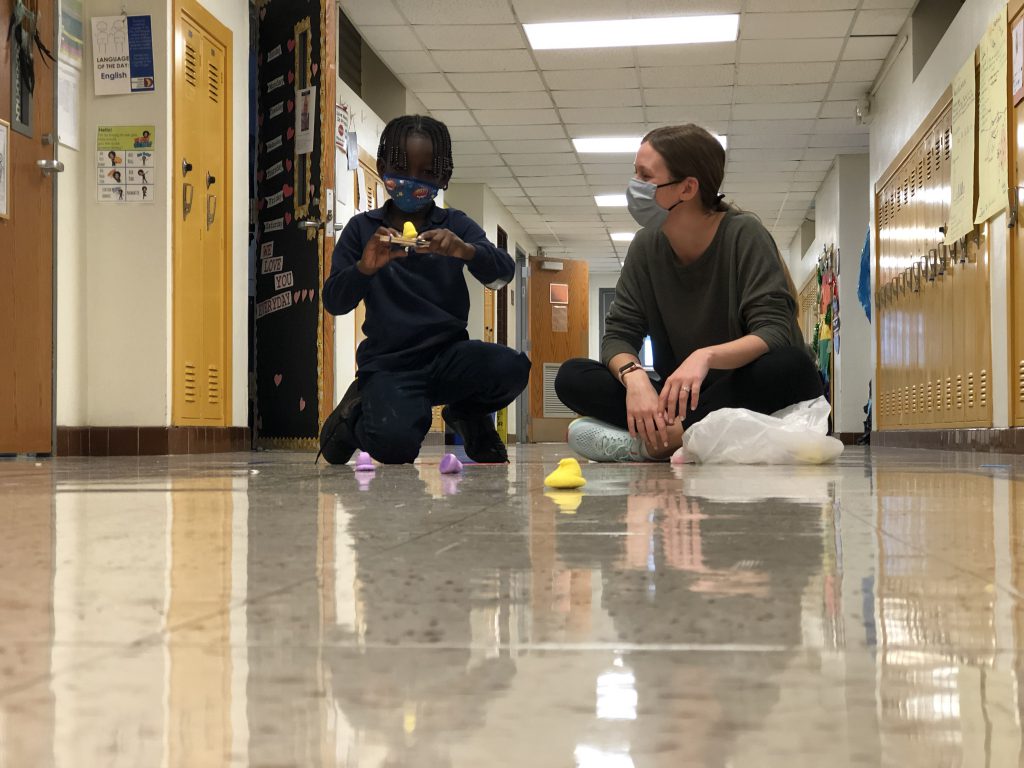 Nathaniel Hawthorne Elementary organizes catapult-building competition