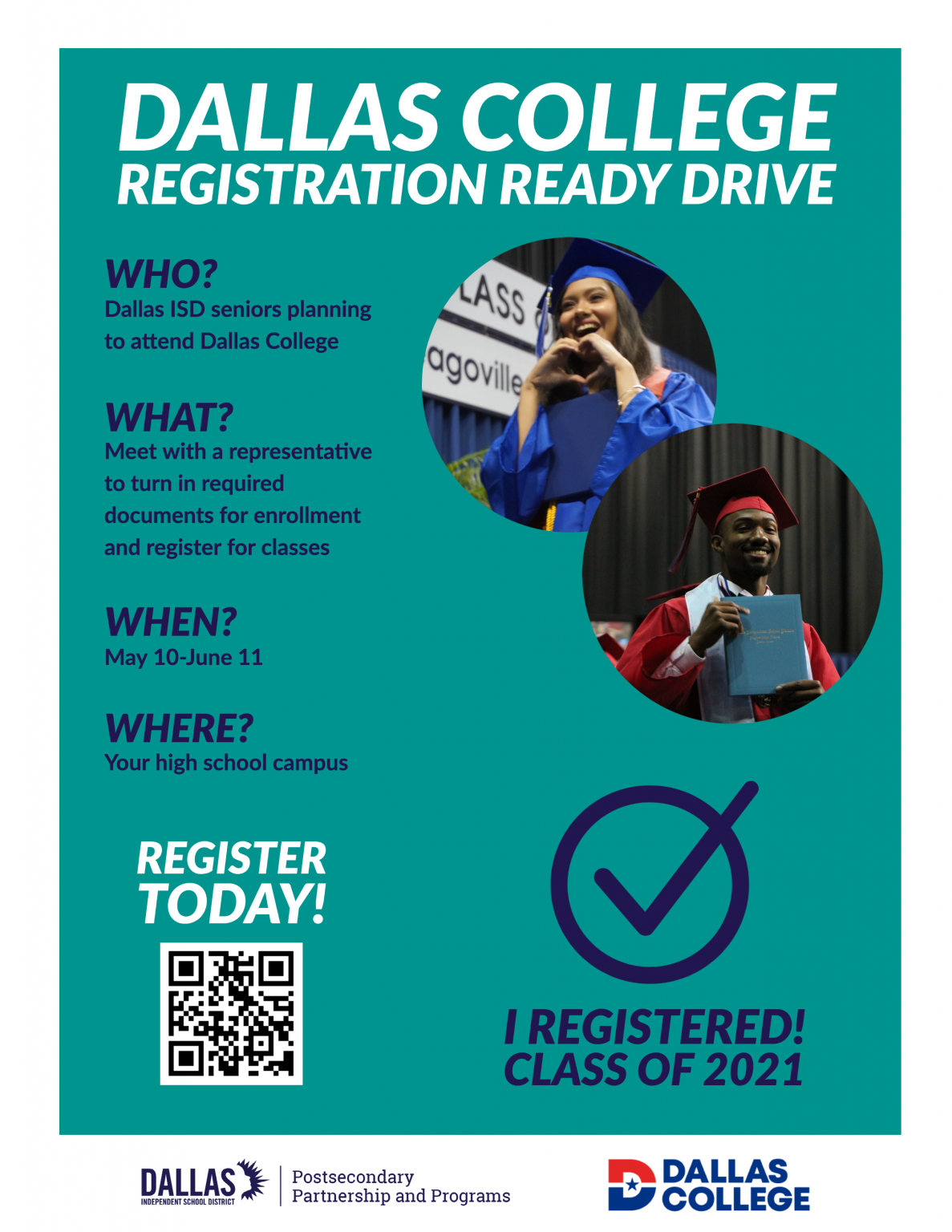 College registration events available to Dallas ISD seniors planning to