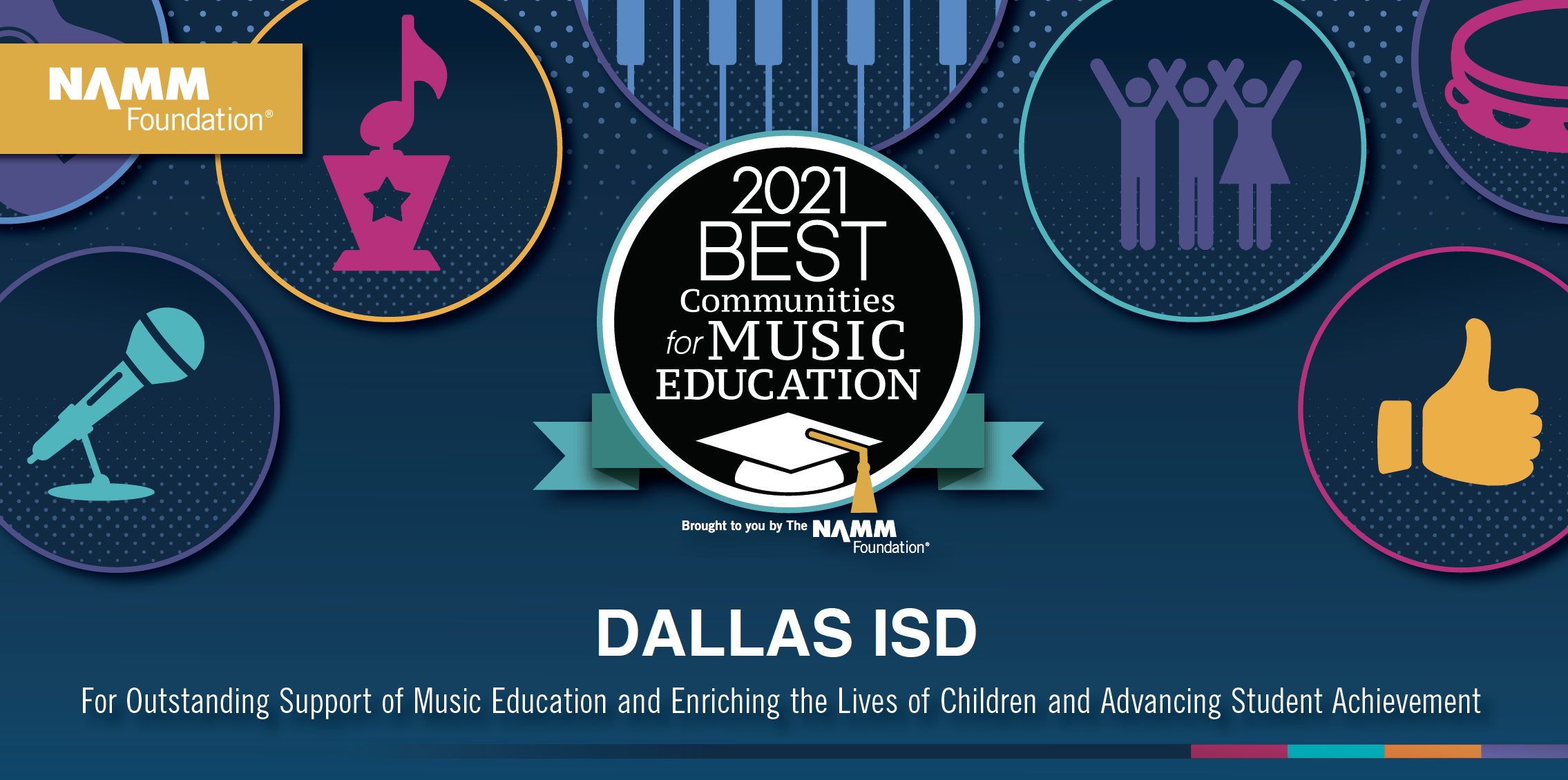 Dallas ISD’s Visual and Performing Arts Department earns national