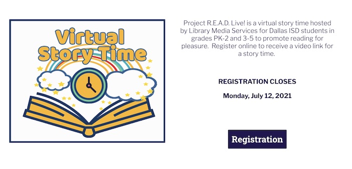 Parents encouraged to register their kids for Dallas ISD&#8217;s virtual story time and book club