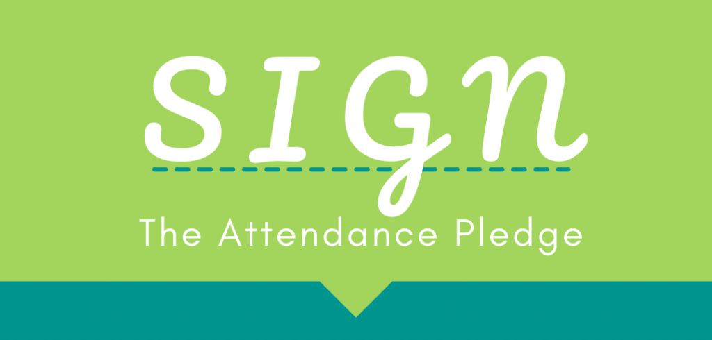 The General Attendance Agreement Pledge is now available to download and sign