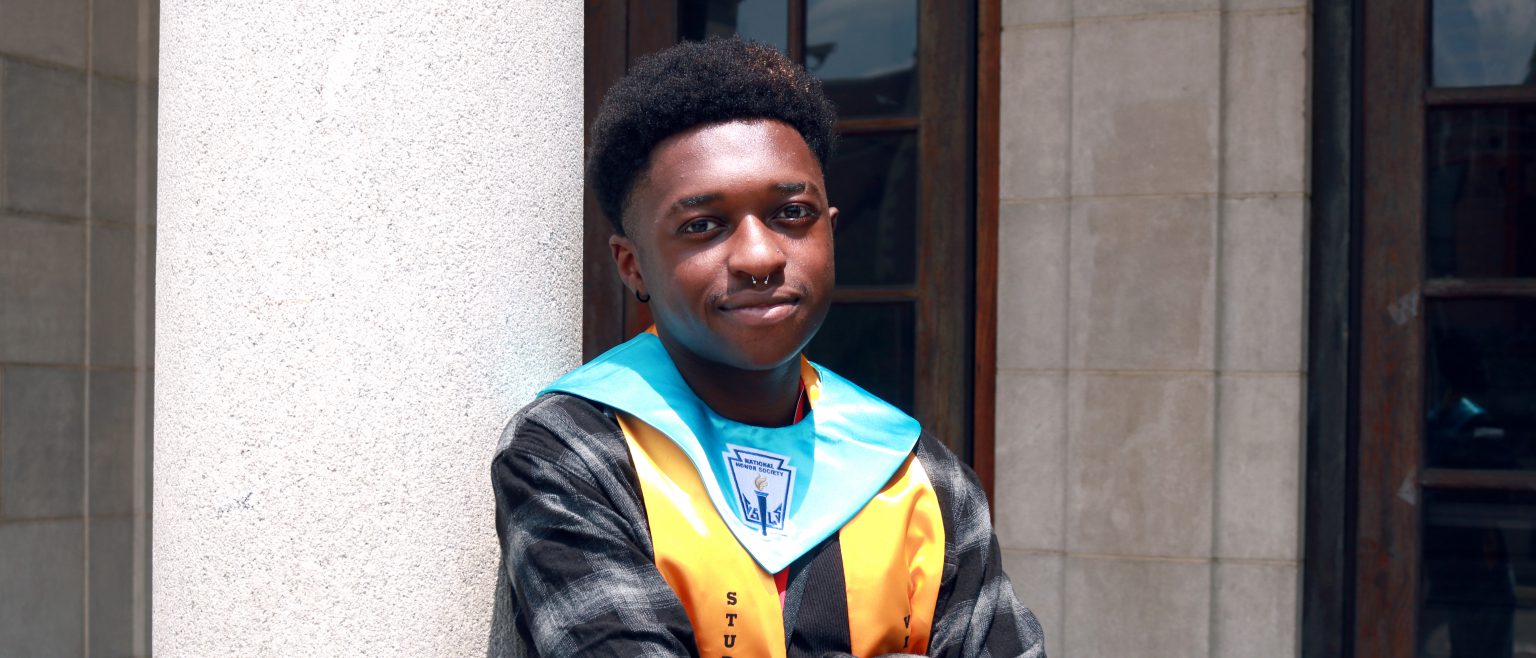 Class VP, Drum Major and track athlete: School involvement reignites hope for a recent grad who struggled with homelessness as a freshman