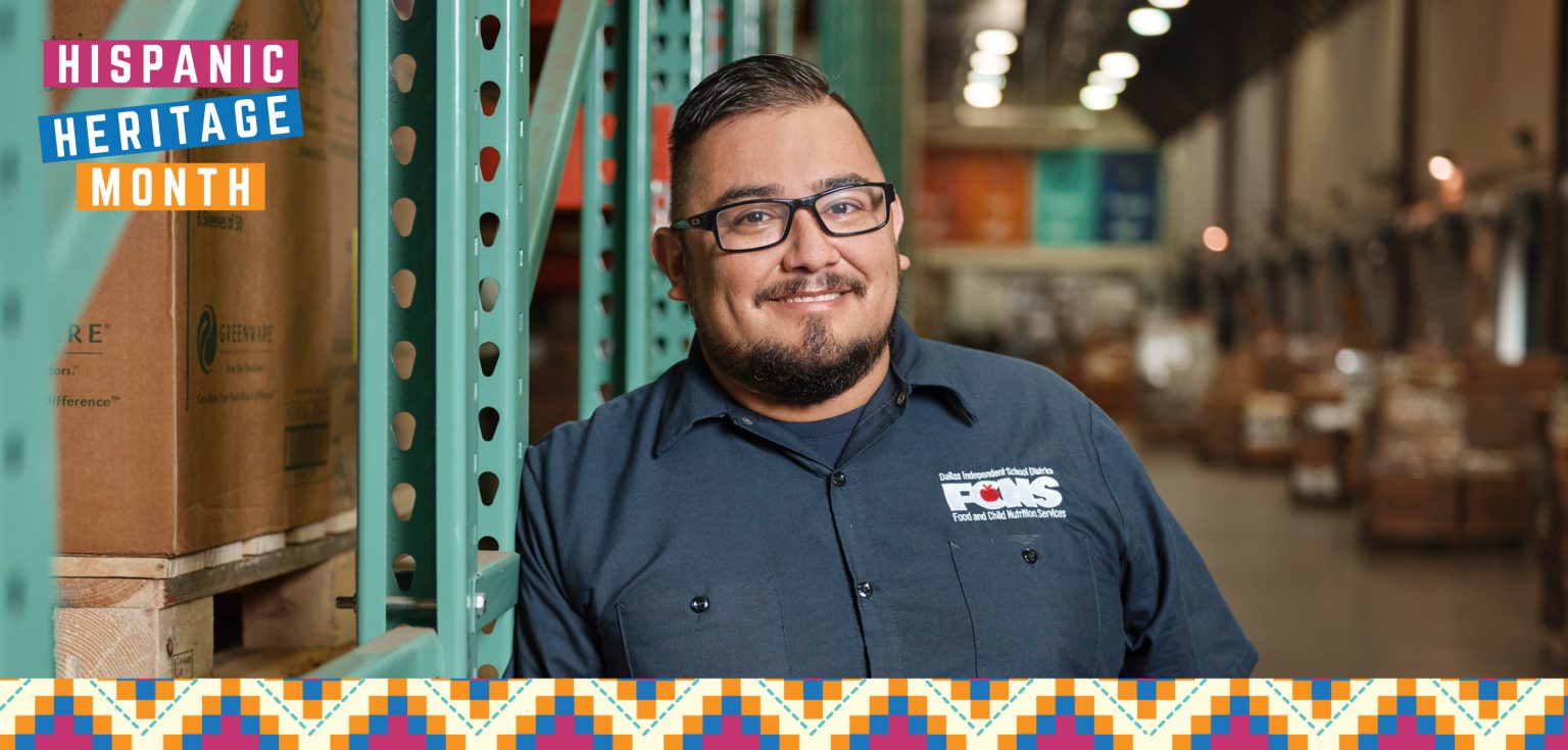 Hispanic Heritage Profile: Roberto Cantu Warehouse Supervisor, Food &#038; Child Nutrition Services