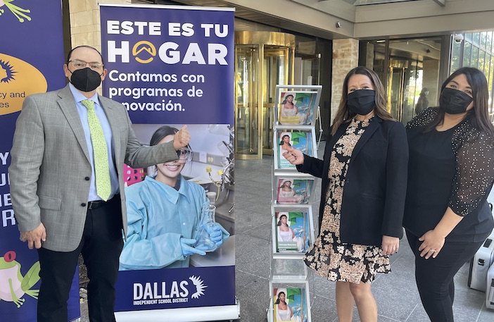 Dallas ISD receives textbook donations from the Consulate General of Mexico in Dallas
