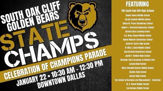 Downtown parade to celebrate SOC championship team