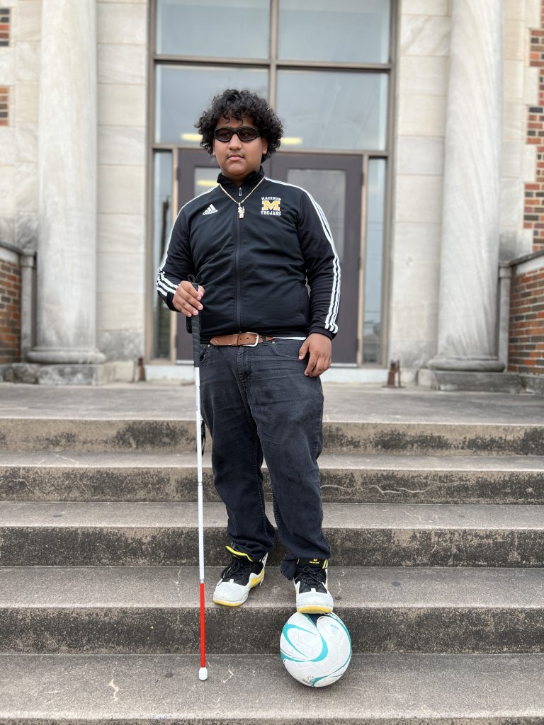 Special Services team helps Madison student fulfill his soccer goal