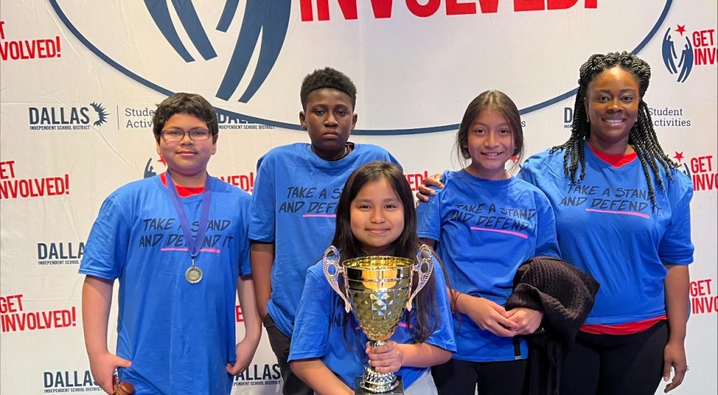 195 Dallas ISD fifth-grade debaters go wild at their spring tournament