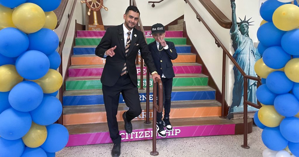 Secondyear principal shows continuous pride for the Peeler Pirates The Hub