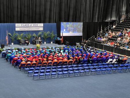 Over 170 students celebrate graduation at Summer Commencement Ceremony