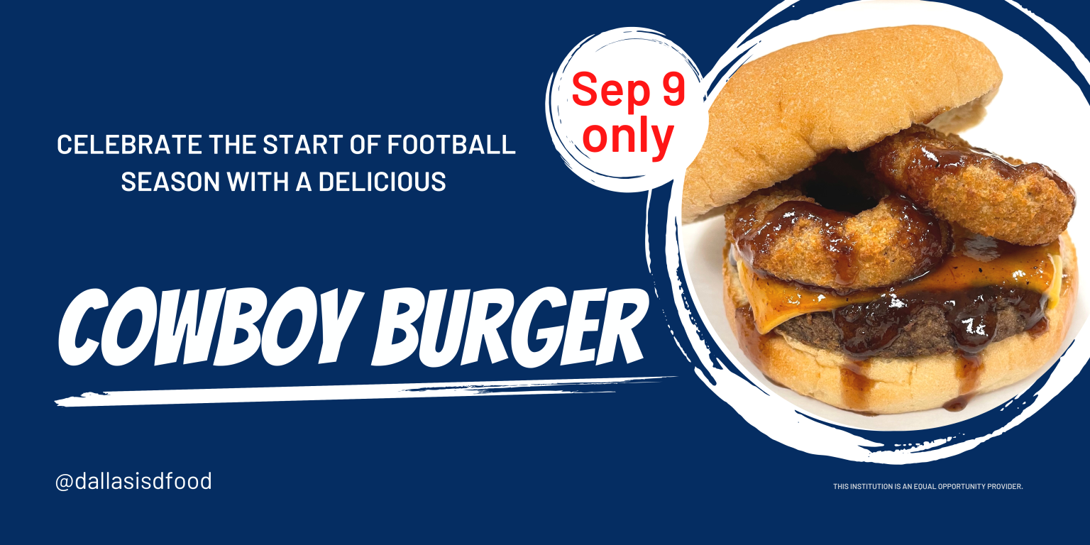 All-new Cowboy Burger kicks off professional football season!