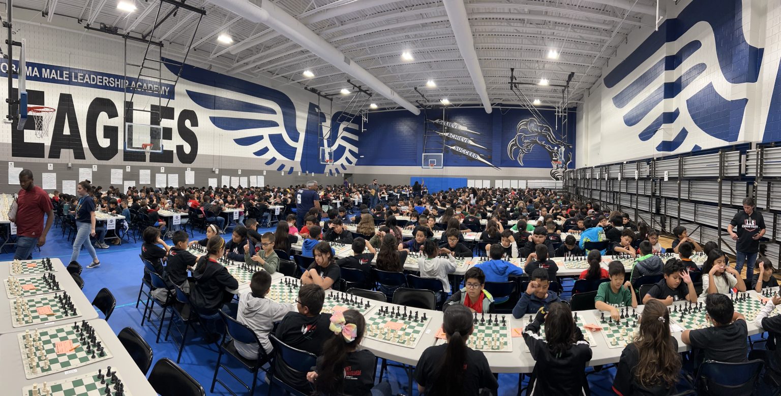 Los torneos de ajedrez de Dallas ISD tuvieron un número de participantes sin precedentes